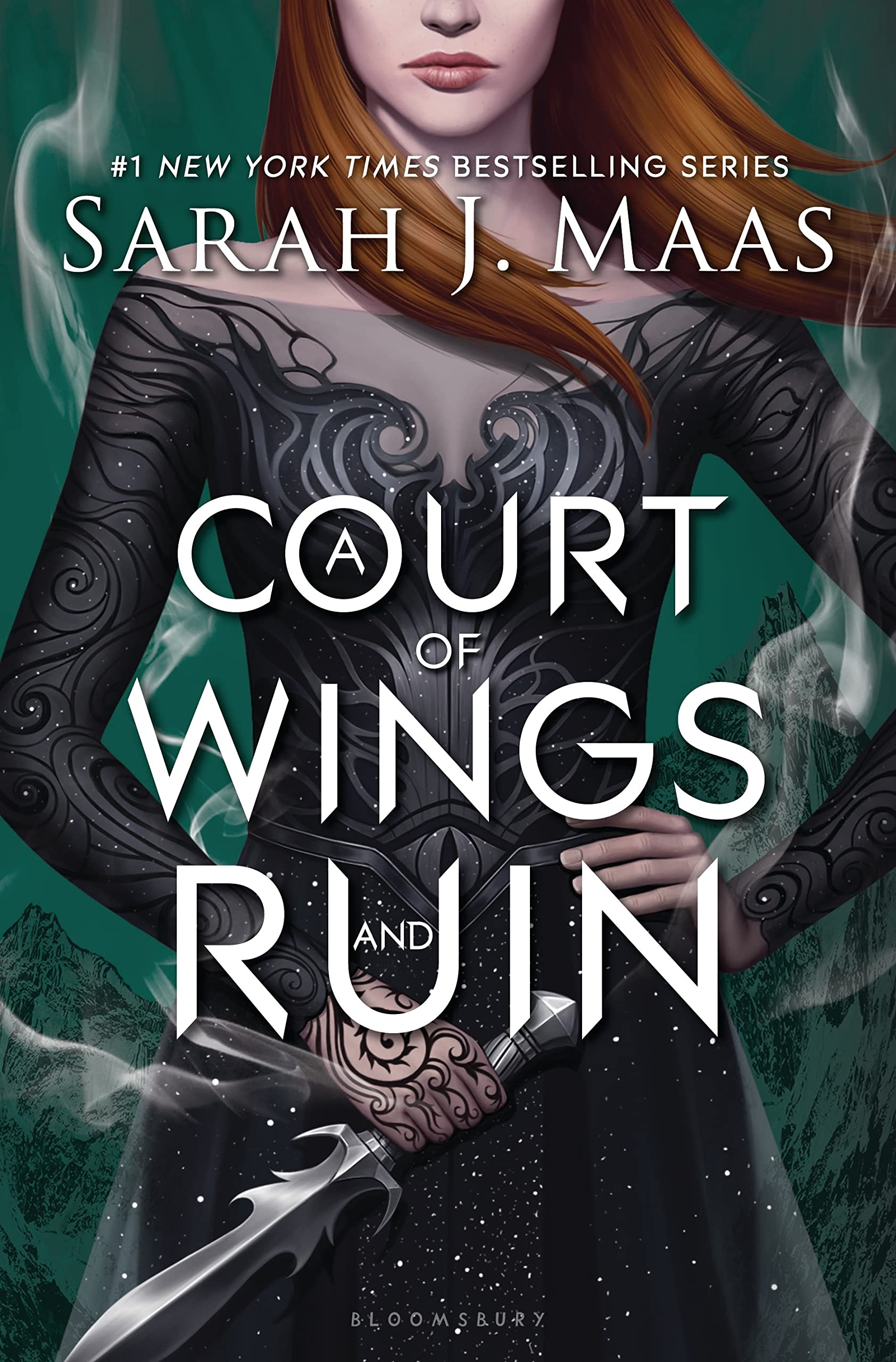 Book cover of A Court of Wings and Ruin by Sarah Maas Book cover of A Court of Wings and Ruin by Sarah Maas